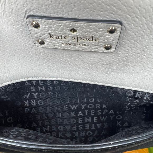 Kate Spade Women's Grove Street Millie Crossbody Bag Black Cream - Picture 5 of 7